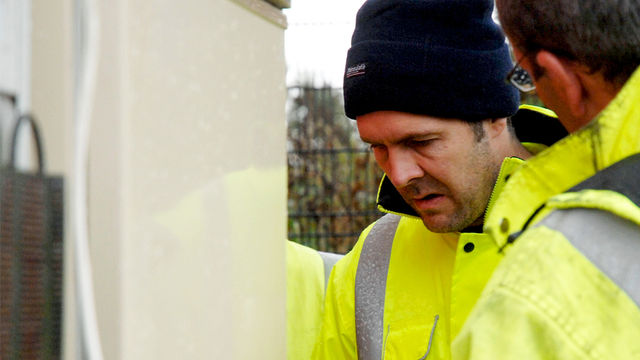 Rhod Gilbert becomes a binman in his TV series Work Experience.