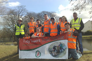 Coleg Gwent students have helped clear the Crumlin Arm of the Monmouthshire and Brecon Canals