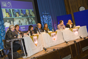 Students take part in Coleg Gwent's Question Time event