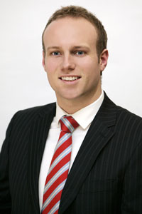 The Conservative Islwyn candidate Daniel Thomas.