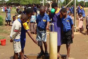 Children at Mwitere FP School in Malawi now have access to clean drinking water Children at Mwitere FP School in Malawi now have access to clean drinking water