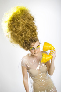 The Future Fantasy annual hair and beauty show at Coleg Gwent’s Crosskeys Campus