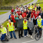 Volunteers helped clear a tonne of rubbish from Darran Valley