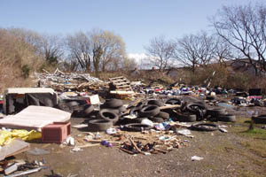 Fly-tipping like this has cost the council almost £170,000 to clear up