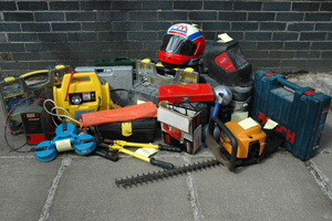 Police are asking people to identify stolen property from the Caerphilly area