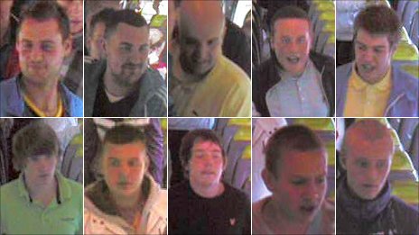 British Transport Police want to question these ten men