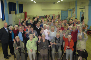 A fun time was had by all at the 'New Age Kurling' competition