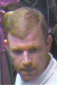 Second CCTV image of a man BTP would like to speak to in connection with an alleged sexual offence at Caerphilly railway station