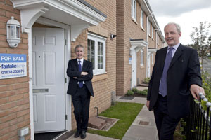 Principality's Peter Hughes and Wayne Fox, of Seren Group