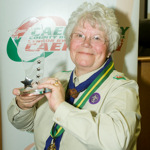 Pam Smith from Treowen in Newbridge was crowned Supreme Volunteer