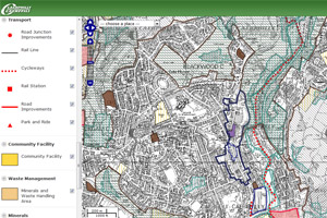 Caerphilly County Borough Council's Local Development Plan in its interactive online form