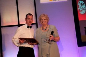 Director Neil Smith presented with the Innovative Product Showcase Award