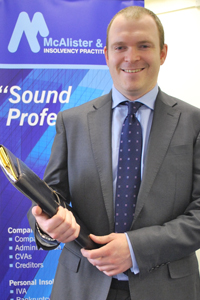 Simon Barriball will be working from McAlister & Co's Ystrad Mynach office