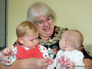 Caerphilly Town Mayor Jenny Hibbert helped launch new breastfeeding support group Full Circle