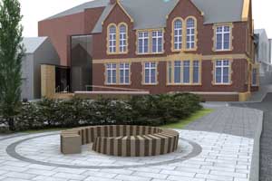 The proposed memory seat at Newbridge Memo