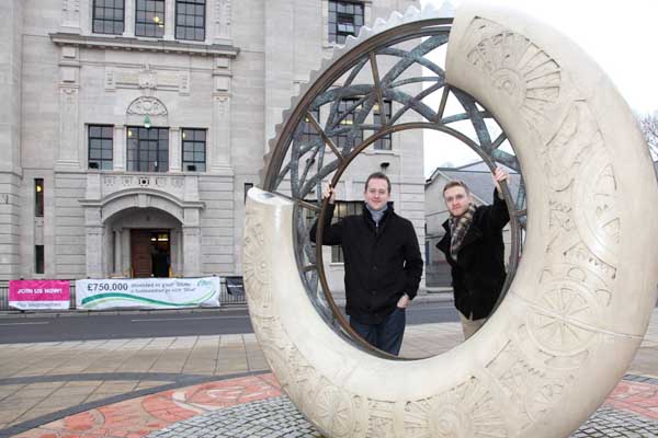  Craig Yates and Wyn Davies of Only Men Aloud