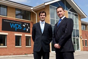 Robbie Weston (on the left) with Jon Francis of Workplace Pensions Solutions