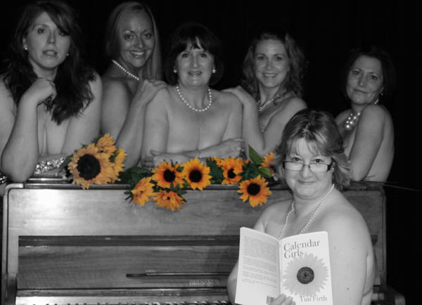 The cast of Blackwood Little Theatre's Calendar Girls