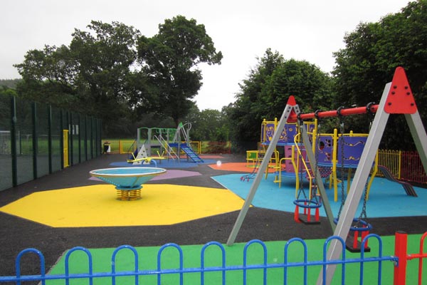 The new play area at Machen Welfare Ground, on Tyn Y Waun Road.jpg