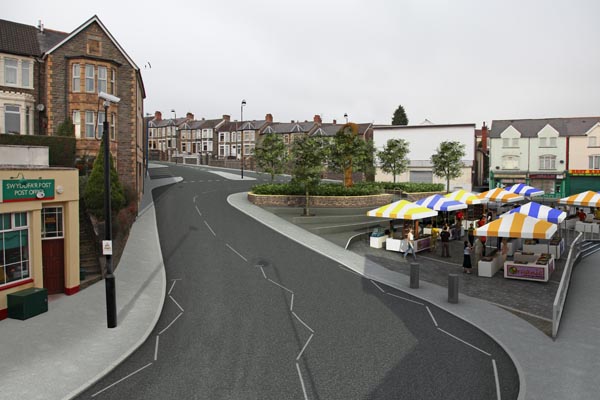 Work on Hanbury Square to transform it into an events space will begin in September.jpg