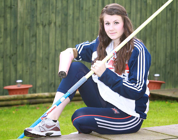 Ystrad Mynach student Hollie Arnold - Picture courtesy of worldwidefeatures.com