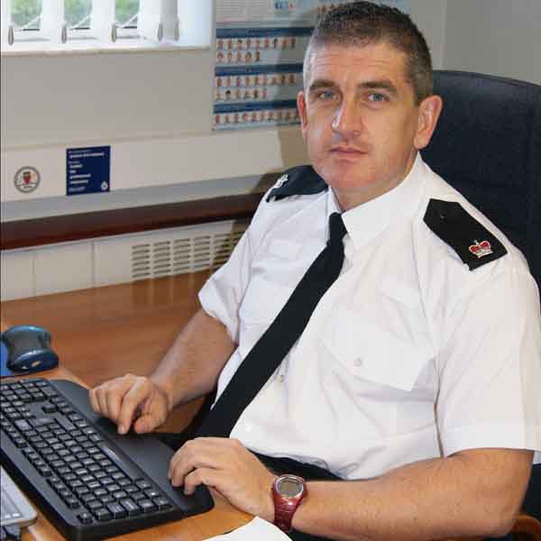 Superintendent Brandon Williams is the new man in charge of policing in Caerphilly County Borough