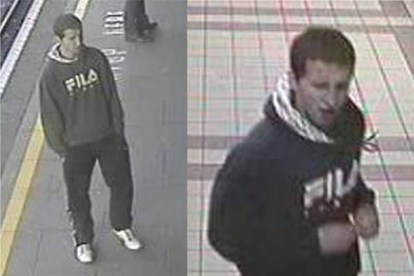 British Transport Police would like to speak to this man in connection with an attack on two students at Cardiff Queen Street station on November 2