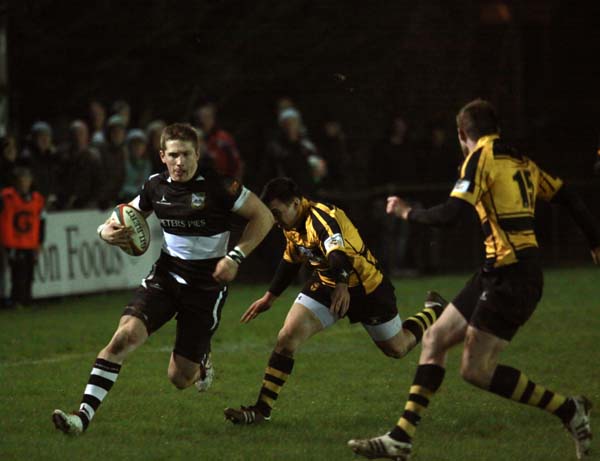 Matthew Pewtner makes a break