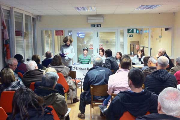 Campaigners want an A&E at Ysbyty Ystrad Fawr