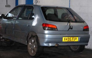 Kyle Vaughan's car recovered by police on December 30