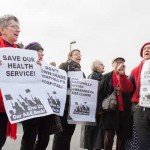 Ysbyty Ystrad Fawr protest Saturday Feb 16
