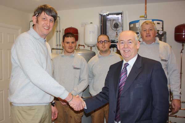 Directors and employees of Renewable Innovations Ltd with Wayne David MP