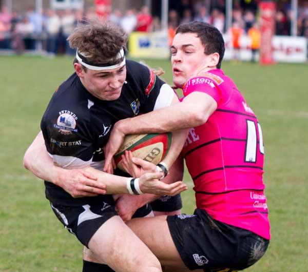 Matthew John is held the Ponty defence