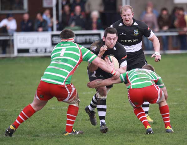 Phil Sargent takes on the Llandovery defence