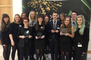 Pupils from Blackwood Comprehensive School's Spectrum team