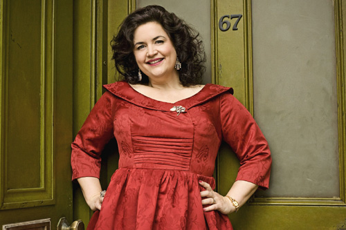 Ruth Jones, here pictured as actress Hattie Jacques, will be in Bedwas on May 11 to launch a charity walk in aid of the Lullaby Trust