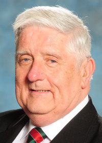 Councillor Michael Gray who represents Crosskeys