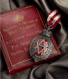 The medal which will be auctioned off next month