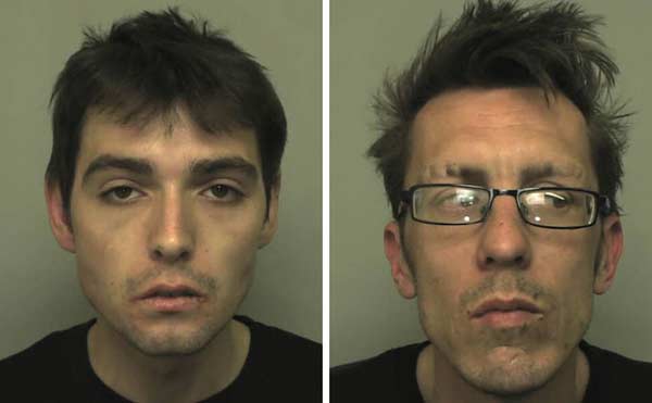 Daniel Hughes, 25, of High Street, Fleur-de-Lys and Dean Nicholls, 34, of South Street, Bargoed,