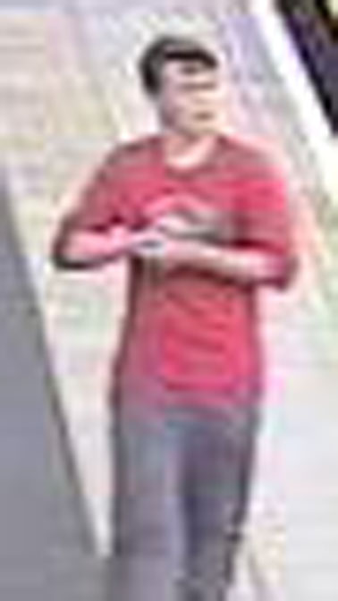 Police have criticised the actions of this man after he jumped in front of a train at Crosskeys train station
