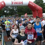 Around 1,700 runners took part in the first Caerphilly 10k race held Sunday