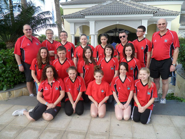 Caerphilly County Swim Squad’s selection for national events at Gemau Cymru