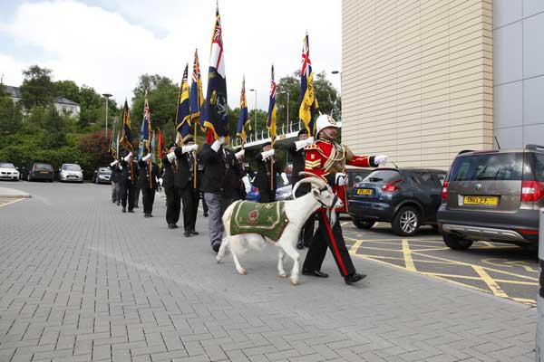 The Armed Forces Parade took place on Friday June 28