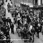 A Salvation Army Funeral for a miner killed in the 1913 disaster. Photograph from the collection of Stephen Rowson