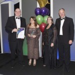 YOUNG BUSINESS (HIGH GROWTH): Dr Nic Caine and Melinda Russell from Living Data with Sybil Fowler from FSB