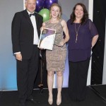 YOUNG ACHIEVER: Alexandra Hunter and Annie Finlayson from sponsors PHS