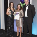WOMEN IN BUSINESS AWARD: Charlotte Burles from Parkmans with Natalie Whyatt, Caerphilly Business Forum