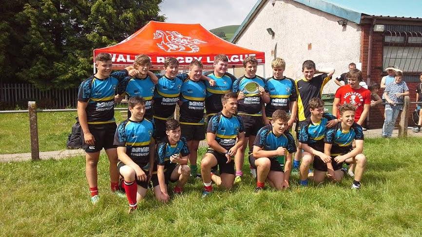 WINNERS: Aber Valley Wolves under 15s