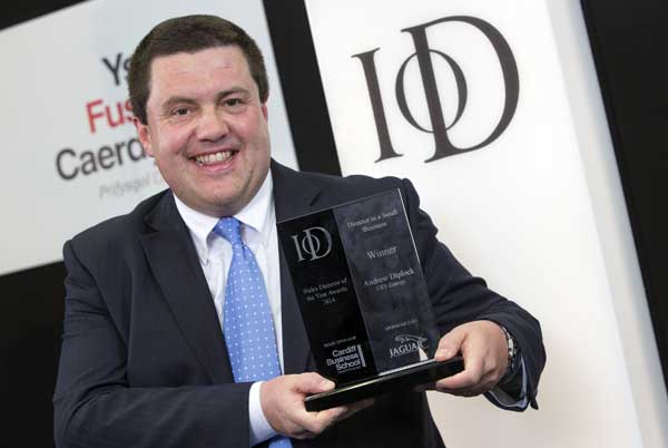 AWARD: Andrew Diplock, Managing Director of UES Energy Limited