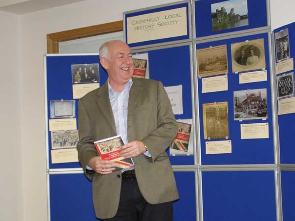 Caerphilly MP Wayne David has launched the latest journal from the Caerphilly Local History Society